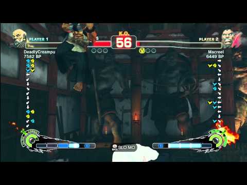 SSF4 [GOU] DeadlyCreampuff vs Macreel [BA]