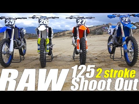 2018 125 2 Stroke Shoot Out RAW - Dirt Bike Magazine