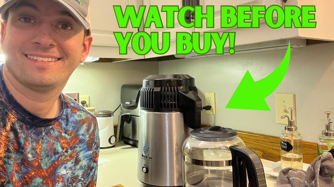 Megahome Countertop Water Distiller For The Home | How To Make Your Own Water For Your CPAP Machine