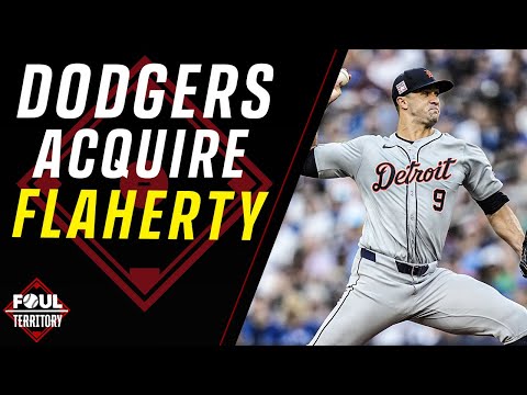 Instant Reaction: Dodgers Acquire Jack Flaherty from Tigers | Foul Territory - YouTube