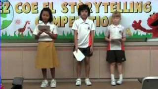 East Zone Storytelling Finals   Haig Girls' School    No Bath Tonight