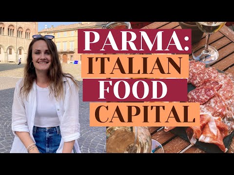 PARMA, ITALY'S CAPITAL OF FOOD 🇮🇹 TRYING THE WEIRDEST FOOD IN MY LIFE 🙈
