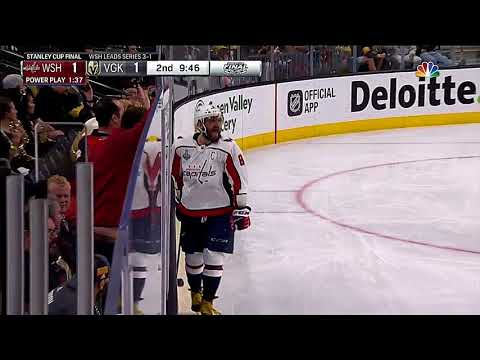 SCF Game 5 Alex Ovechkin (15) Slap Shot, assists: Nicklas Backstrom (18), John Carlson (15)