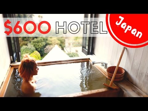 $600 豪華酒店在日本｜客房內私人溫泉 ($600 Luxury HOTEL in JAPAN | In-Room Private Onsen)