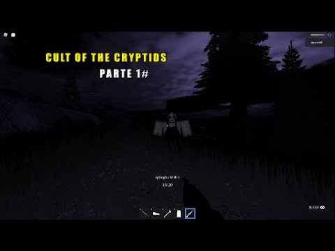 JOGANDO CULT OF THE CRYPTIDS no ROBLOX! Parte 1# [QuerenHP]