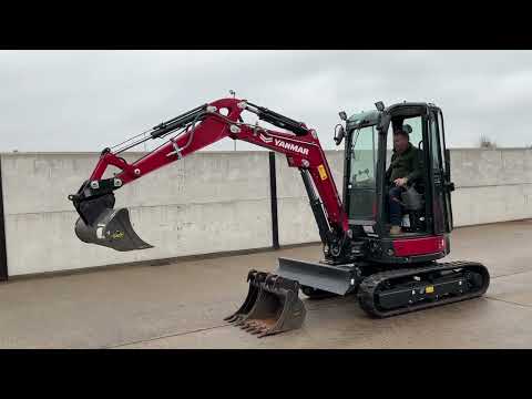 UNUSED YANMAR VIO26-6 2.6 TON MINI DIGGER - Image 2
