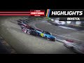 Christian Eckes leads the pack to green at Bristol
