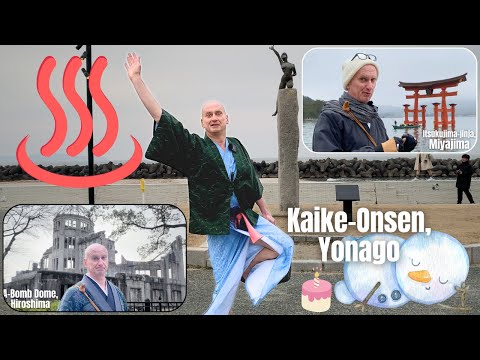 Ausflug nach Yonago und Hiroshima: Heiße Quellen und verschneite Straßen in Japan