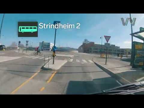 Linje 1 Kattem - Tiller - Sentrum - Strindheim - Ranheim