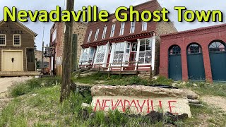 A Ghost Town Populated By Freemasons - Nevadaville Colorado