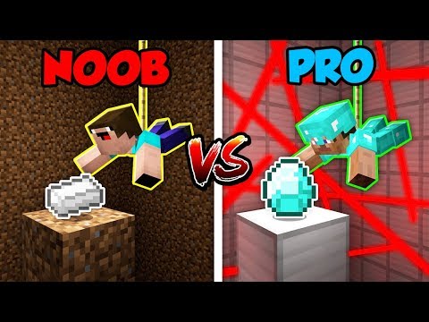 Minecraft NOOB vs. PRO: SECRET MISSION! in Minecraft! Video
