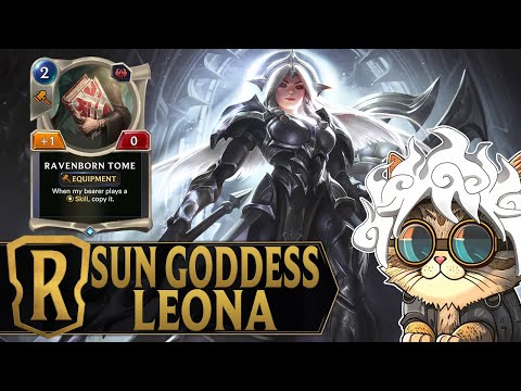 Sun Goddess Leona's Most Ridiculous Stun Power - Leona & Annie Deck   Legends of Runeterra
