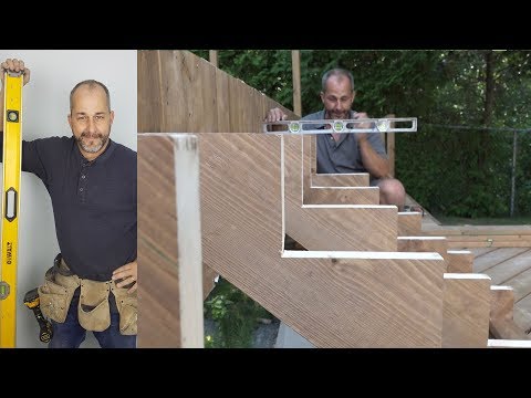 DIY DECK Part 7 | Building Stairs