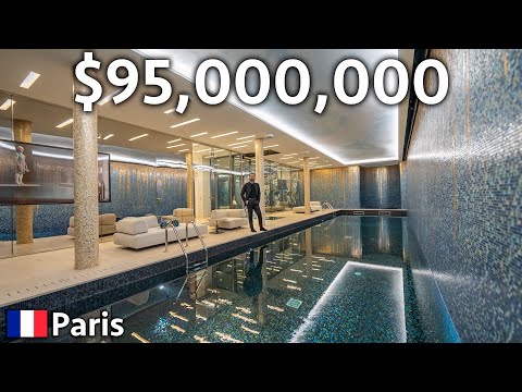 , title : 'Inside a Seven Floor $95,000,000 PARIS Mansion With an Underground Pool'