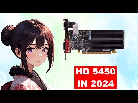 A nightmare in 2024?! AMD HD 5450 tested in 13 GAMES !
