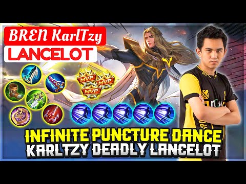 Infinite Puncture Dance, KarlTzy Deadly Lancelot [ BREN KarlTzy Lancelot ] Mobile Legends