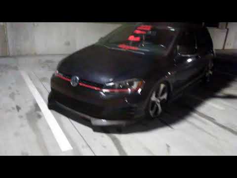 MK7 GTI Godspeed coilover review/new mod. #slammed #gtimk7 #gti #euro #mk7 #vw #mk7gti #godspeed