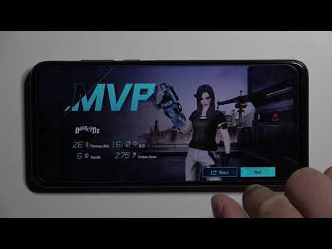 Gameplay of Cyber Hunter in Alcatel 1S 2021 – Efficiency Test