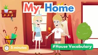 5-Minute English Conversation Practice: House Vocabulary & Home Tour