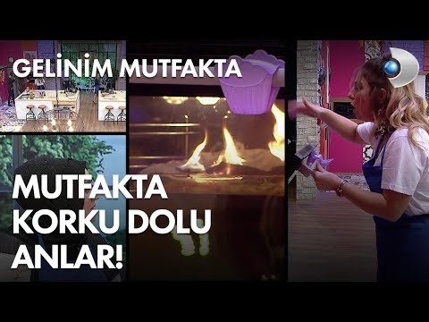 Mutfakta korku dolu anlar! Gelinim Mutfakta 184. Bölüm