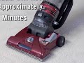 Overheating or Vacuum Shuts Off: Hoover T Series™ WindTunnel® Purely Clean™ Bagless Upright UH70200