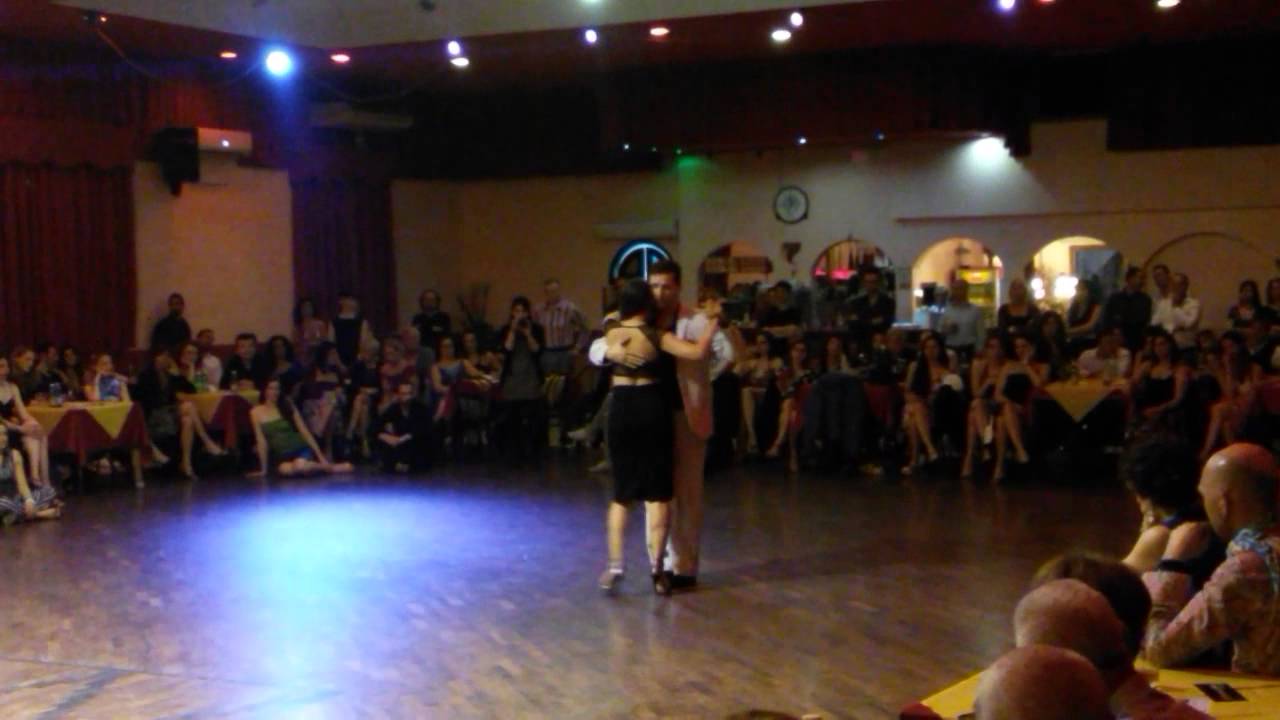 Esibizione di  Natasha Lewinger and Eric Lindgren serata del Wonder Tango Napoli - Club Majestic