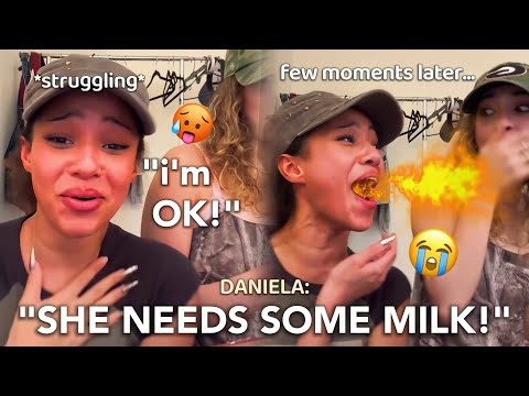 MANON and her "no spice tolerance" (she need some milk)