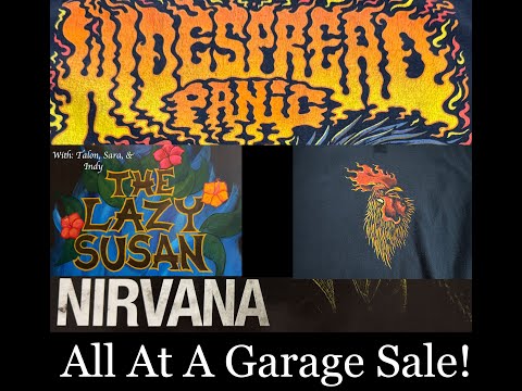 Garage Sale Haul - ROCK MEMORABILIA FINDS!!!