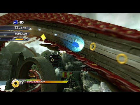 Sonic Unleashed 60FPS - Dragon Road Day Act 1 (S Rank)