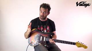 Video thumbnail for Vintage Guitars - V6H Icon Tobacco Sunburst by חלילית / Halilit