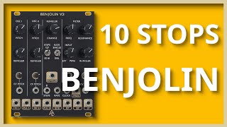 Video thumbnail for 10 stops on Benjolin V2 - After Later Audio (no talk, patch explained) by Audiorial