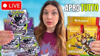Apro un box Pokémon ABYSS EYE e la speciale MARVEL COLLECTOR di Magic