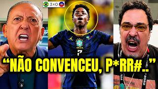 🚨 BRASIL VENCE O HAITI, MAS GALVÃO E CASAGRANDE DETONAM A SELEÇÃO