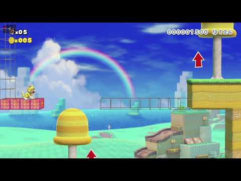 [Super Mario Maker 2] Job 49 - Blinking Block Blitz