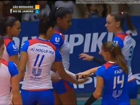 Superliga Feminina de Volei 2011/2012 - BMG São Bernardo 0 x 3 Unilever Sky