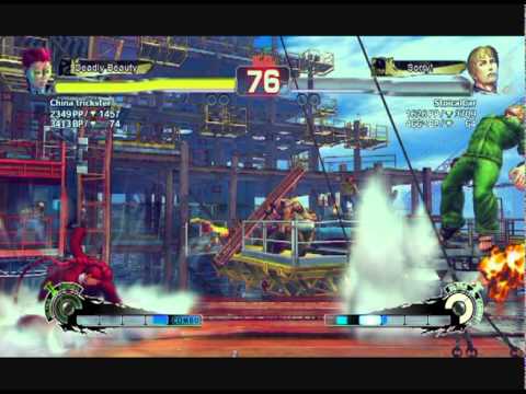 China trickster (Viper) vs StoicalCar (Cody) SSF4:AE Ranked Match JPN