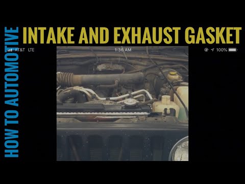 How to Replace the Intake and Exhaust Manifold Gasket on a 2002 Jeep Wrangler with 4.0 L Engine