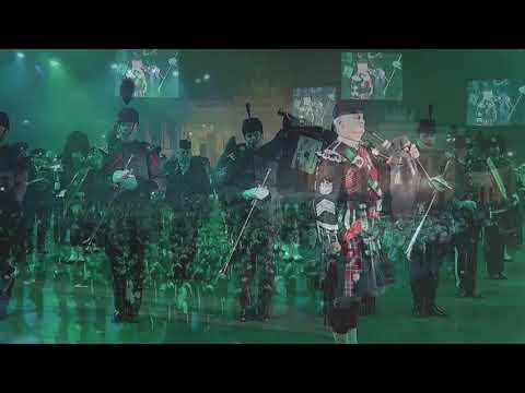 More then 200 bagpipes & drums live @ Berlin Military Tattoo