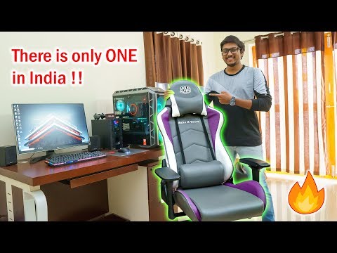 Cooler maste gaming chair unboxing