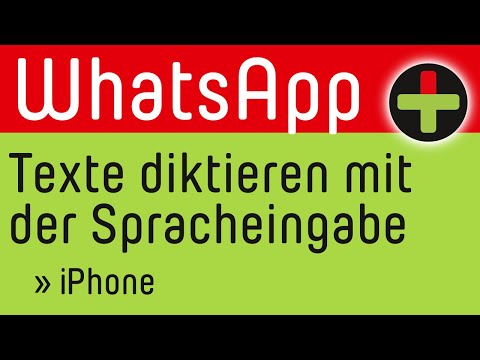 WhatsApp Spracheingabe am iPhone