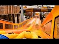 Cheetah Chase At Holiday World POV LAUNCHED Dueling Water Coaster