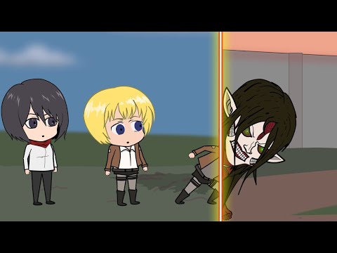 Chibi Titan Transformation Part 8 - New Version - Attack On Titan Animation