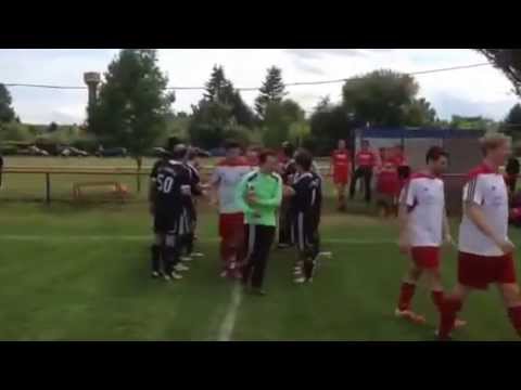 TSV Bemerode 2. Herren Abklatschen vor dem Spiel