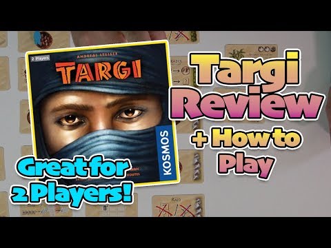 Targi Board Game Review & How to Play! | A Great Two-Player Game