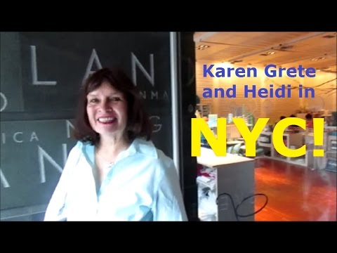 Karen Grete and Heidi in NYC! Travel Vlog!