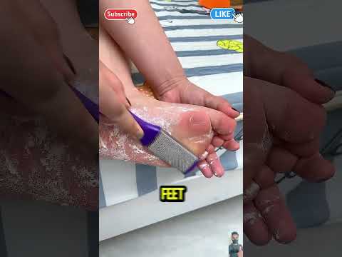 Goodbye to Rough Feet! Foot File & Callus Remover #shorts