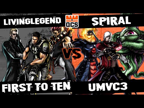 LivingLegend vs Spiral | FT10 | Ultimate Marvel vs Capcom 3