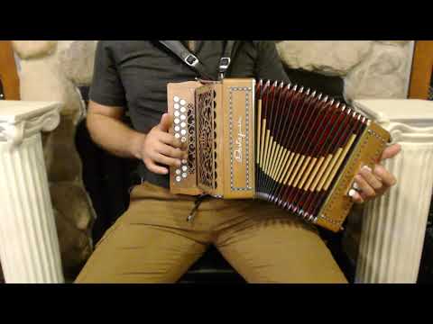 CASTDINIIIBCCW - Cherry Castagnari Dinn III Button Accordion BC MM 23 8 $2999