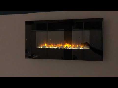 Calefactor Eléctrico Tipo Chimenea 127v Milan Masterfan | Mercado Libre