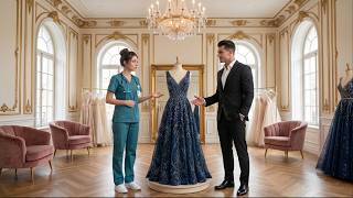 “I Can’t Afford This Dress,” She Whispered Before the Gala—He Said, “Then Wear Your Scrubs”